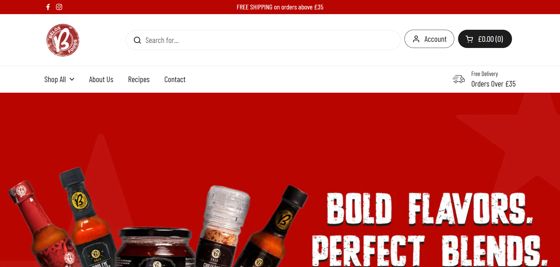 Belos Sauces site preview